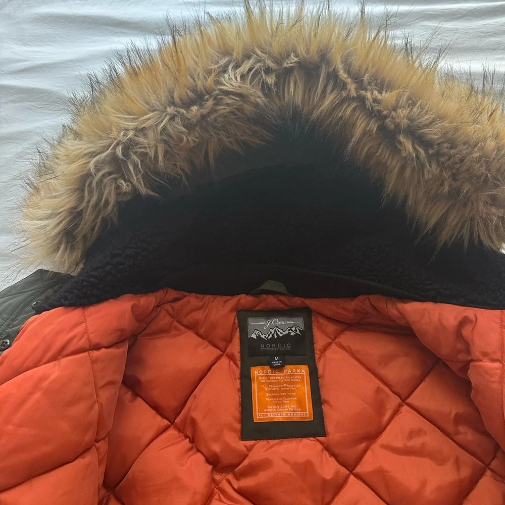 Men’s JCrew Nordic Olive Parka